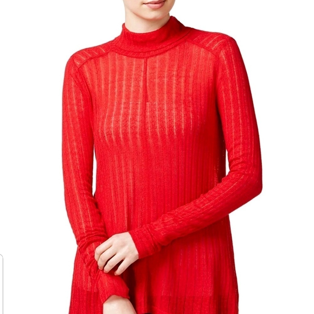 Lucky brand turtle neck knit sweater